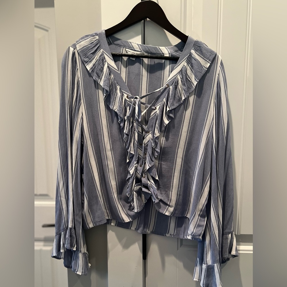 American Eagle, boho blouse